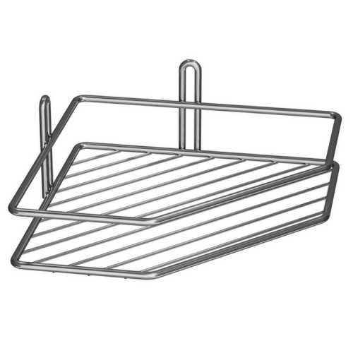 Полиця кутова метал 1-яр 20см ПТ хромований