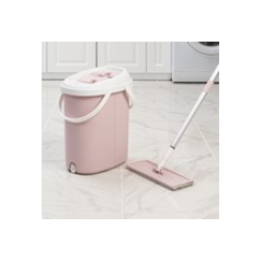 Відро для прибирання + швабра натирач AK-741 в коробці