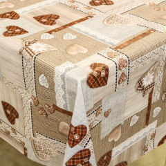 Клейонка 1,37*30м рулон силікон 81908C