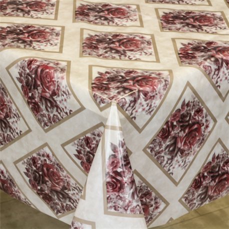 Клейонка 1,37*30м рулон силікон 82089D 