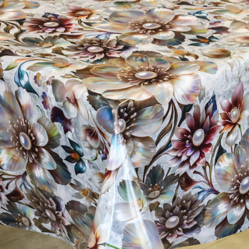 Клеенка 1,40*20м рулон фотопечать 3-х шаровая 002A