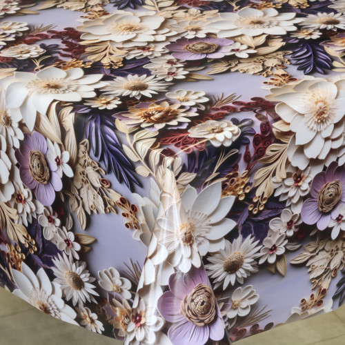 Клейонка 1,40*20м рулон фотодрук 3-х шарова 005A