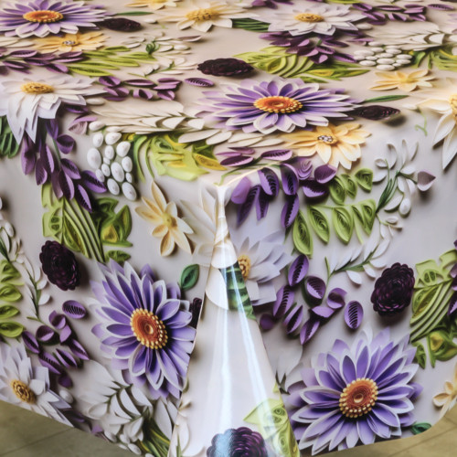 Клеенка 1,40*20м рулон фотопечать 3-х шаровая 056A