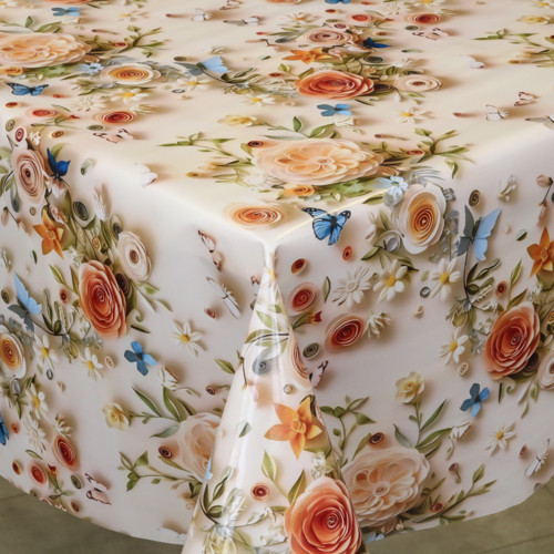 Клеенка 1,40*20м рулон фотопечать 3-х шаровая 239A