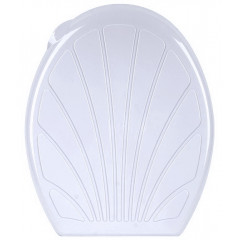 Сиденье для унитаза Ефе Ромашка белый
