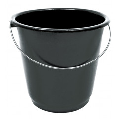 Ведро 10л Д с металлической ручкой черное 
