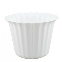 Вазон Астра  9 белый без подставки