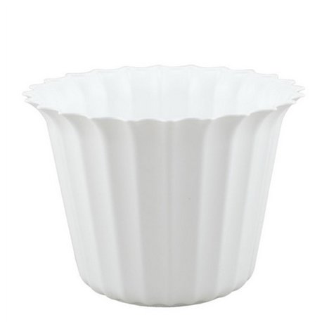 Вазон Астра  9 белый без подставки