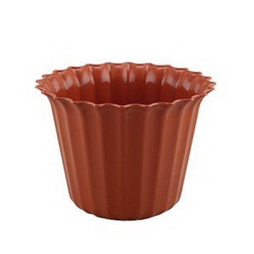 Вазон Астра  9 терракот без подставки