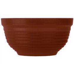 Вазон хвилястий №5  290 коричневий