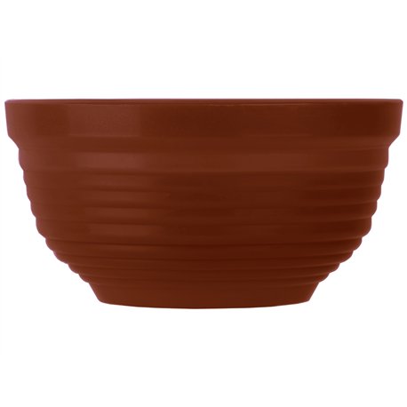 Вазон волнистый №5  290 коричневый