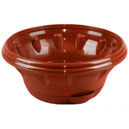 Вазон Жанна №3  300 коричневий