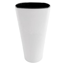 Вазон Крокус напольный 41 белый