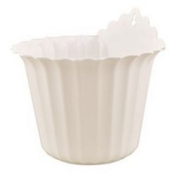 Вазон настенный Астра 17 белый