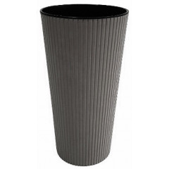 Вазон Тея напольный 41 антрацит