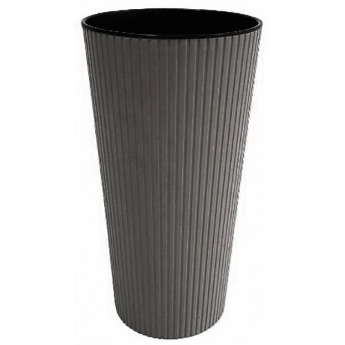 Вазон Тея напольный 41 антрацит