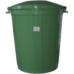 Бак 70л Ал-пластик зеленый