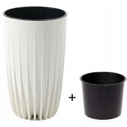 Вазон Міра високий 250 982-05 білий