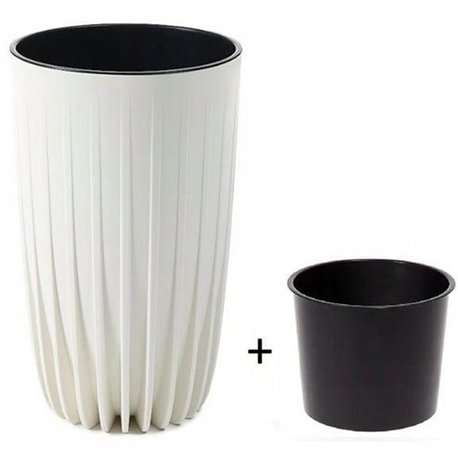 Вазон Міра високий 250 982-05 білий