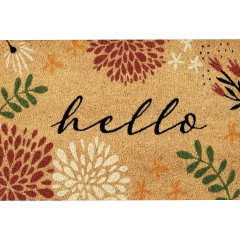 Килимок гума K-603-307 принт 90х60х0,12 Hello