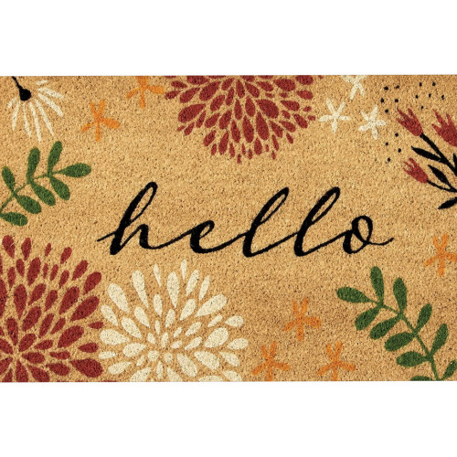 Килимок гума K-602-307 принт 75х45х0,4 Hello