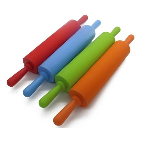 Скалка 7ZHS силикон для теста 32х17,5х4см