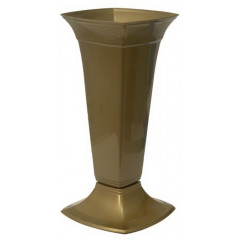 Ваза для квітів 39см 528-52 золото