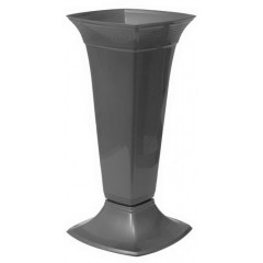 Ваза для квітів 39см 528-50 графіт