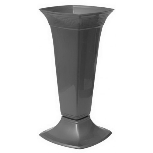 Ваза для квітів 39см 528-50 графіт