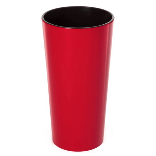 Вазон Лилия напольный 140 со вставкой 534 бордо