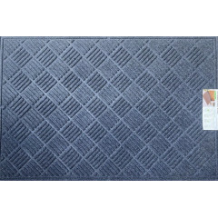 Коврик резина К-704  120х80 ворс серый