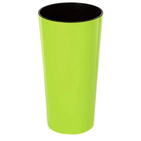 Вазон Лилия напольный 140 со вставкой 534 лимонный