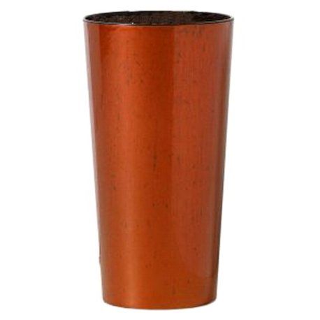 Вазон Лилия напольный 140 со вставкой 534 медный