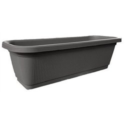 Балконный ящик Джампер с подставкой 400 антрацит