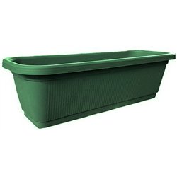 Балконный ящик Джампер с подставкой 800 зеленый темный