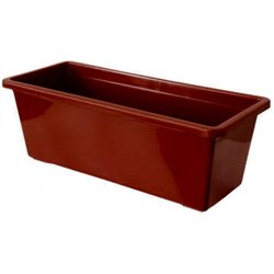 Балконный ящик М  60см коричневый