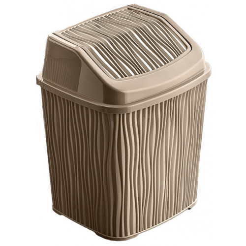 Відро для сміття OZER-DL-006 WAVY 6,2л бежевий