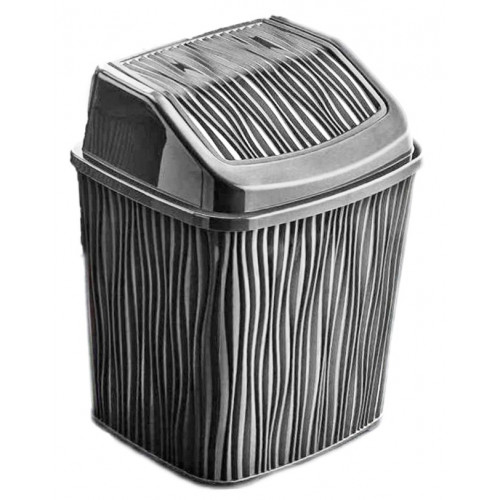 Відро для сміття OZER-DL-006 WAVY 6,2л сірий