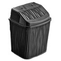 Ведро для мусора OZER-DL-006 WAVY 6,2л черный