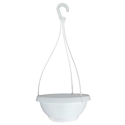 Вазон підвісний Лотос 240 білий