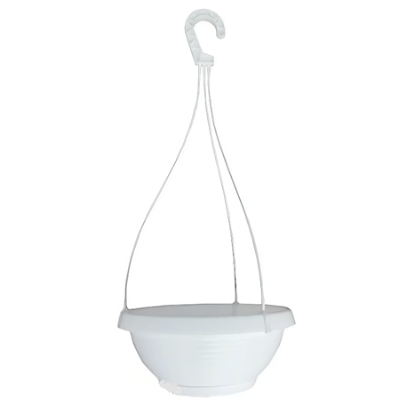 Вазон підвісний Лотос 240 білий