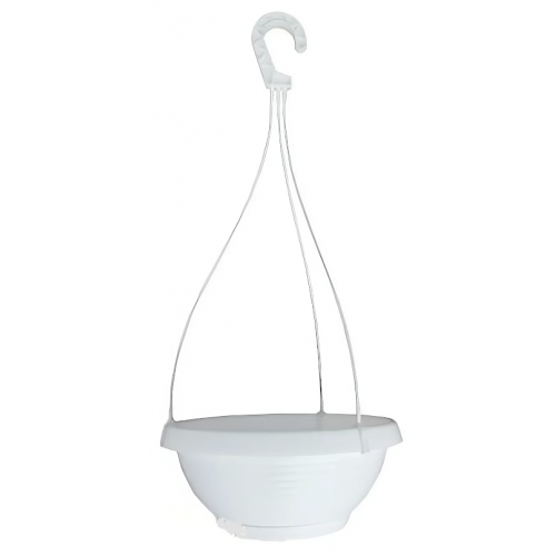 Вазон подвесной Лотос 240 белый