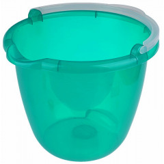 Відро 10л Кс кольорове з носиком ручка біла