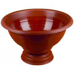 Вазон на ножке 450 Кс низкая стопа 15л терракот