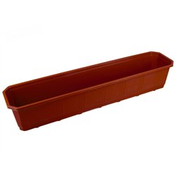 Балконный ящик Кс №2  79х18 терракот