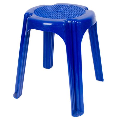 Табурет Кс круглий синій