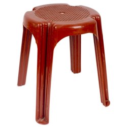 Табурет Кс круглый коричневый