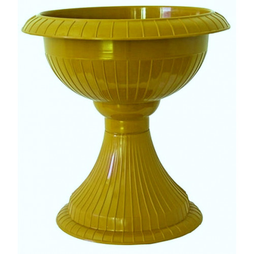 Вазон на ніжці Маямі 33 золото