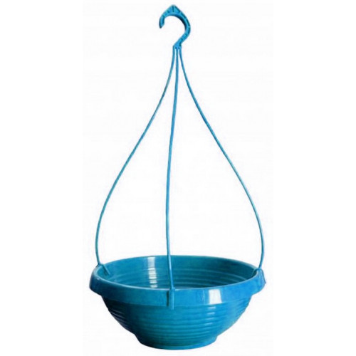 Вазон подвесной Лотос 270 голубой