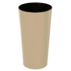 Вазон Лилия напольный 140 со вставкой 534-56 капучино